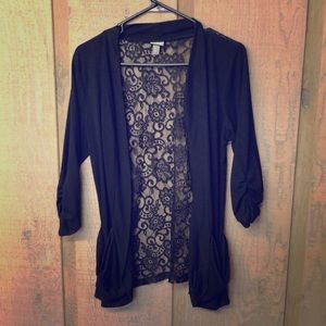 Vanity cardigan-black